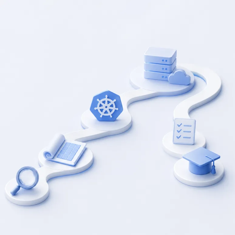 مراحل اجرای خدمات کوبرنتیز