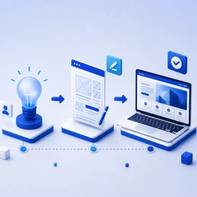 فرآیند طراحی سایت شرکتی